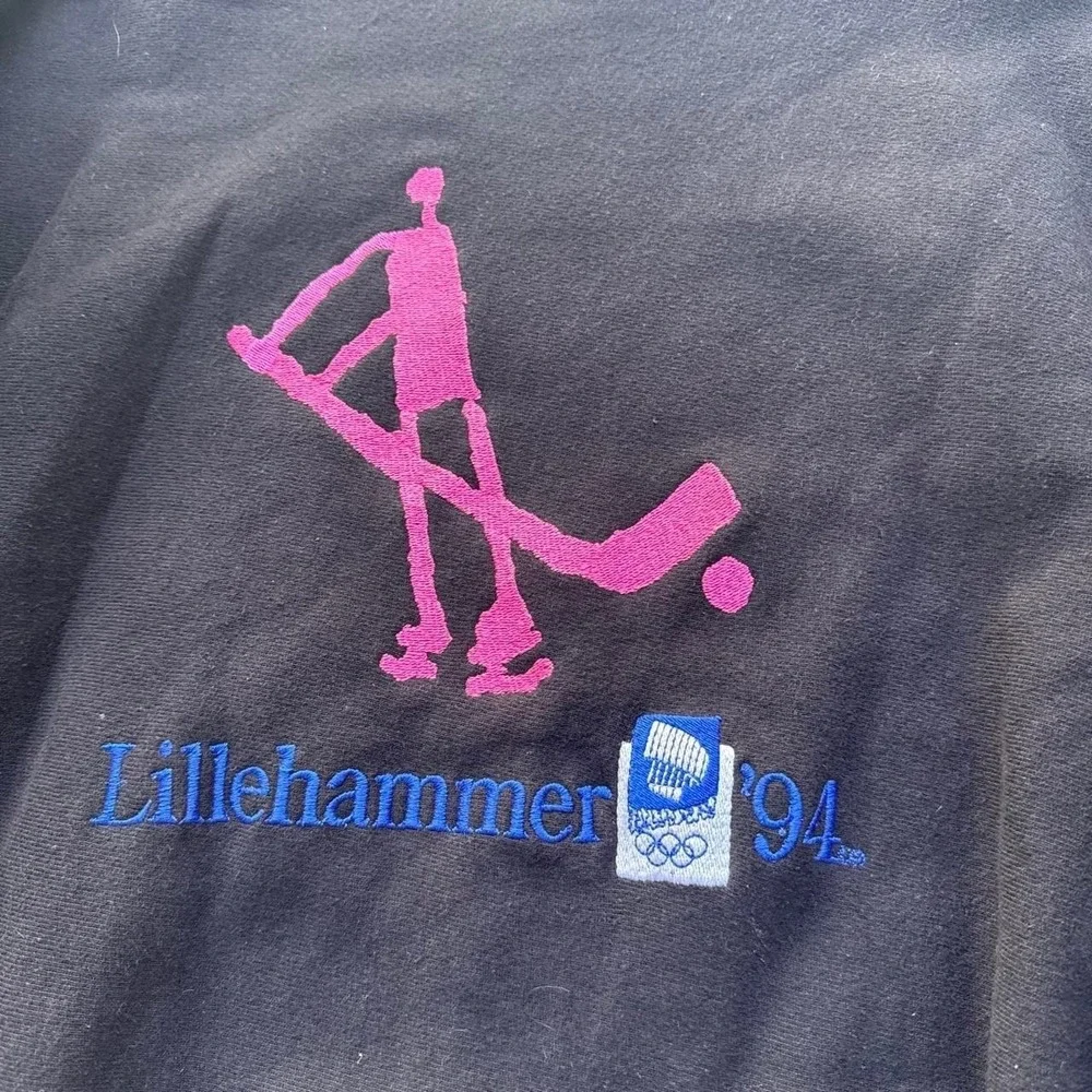 Vintage Champion Reverse Weave 1994 Lillehammer Olympics Sweatshirt Crewneck XL